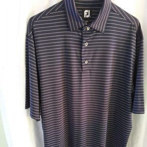 FOOTJAY FJ MENS ATHLETIC POLO SHIRT SIZE L